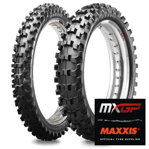Maxxis MXST SI Tyre - Matched Pair - 80/100-21 + 110/90-19